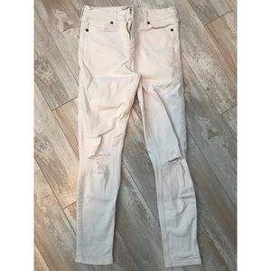 White Abercrombie Jeans